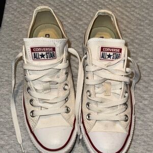 Converse Cream All Star Sneakers